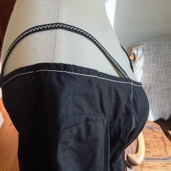 10 Crosby Derek Lam Black Dress - Picture 4 of 8